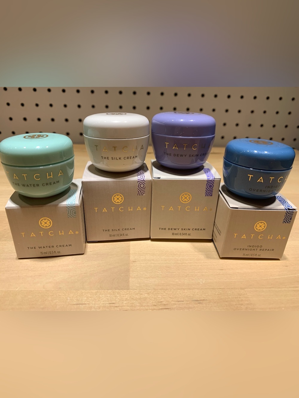 Tatcha Moisturizers-4 mini size